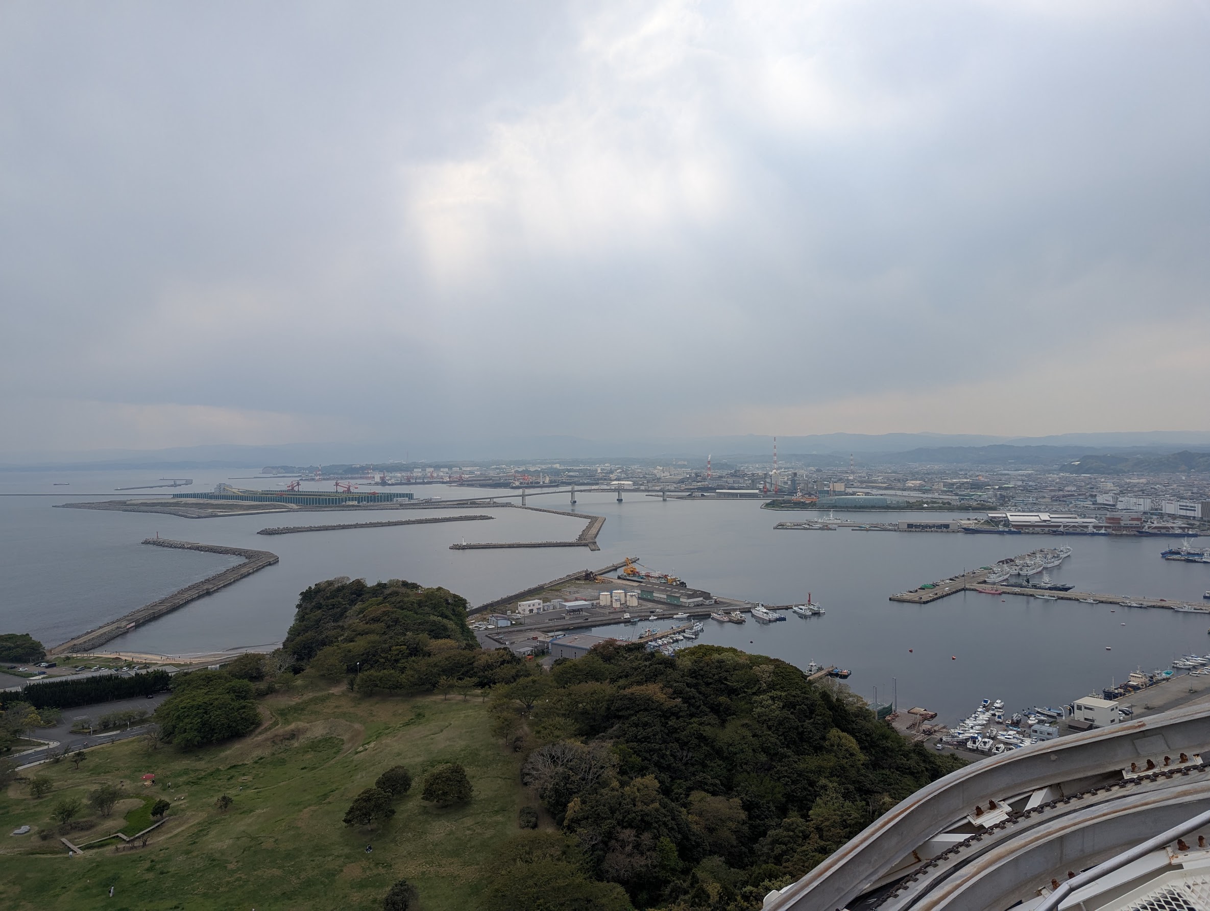 いわきのマリンタワーで撮った写真。